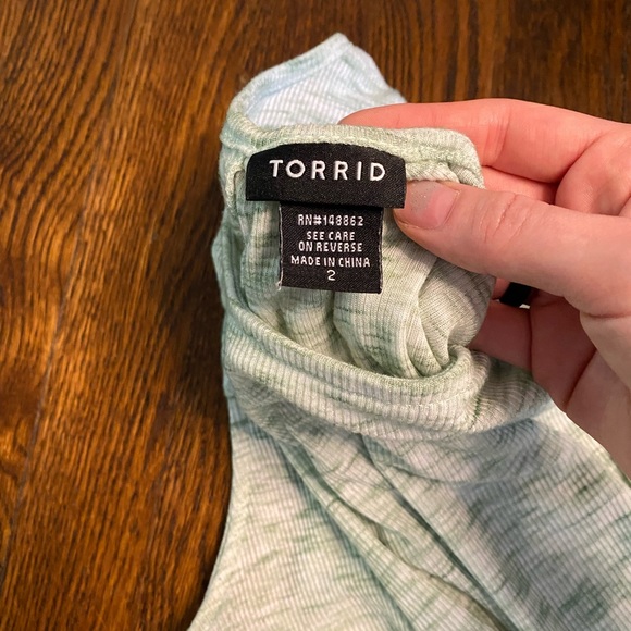 Torrid mint top - Picture 7 of 7